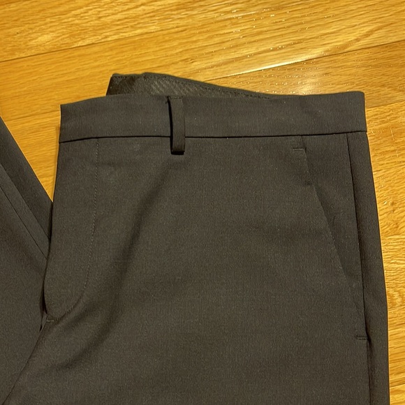 Express Slim Black Wool-Blend Modern Tech Suit Pant - Picture 5 of 11